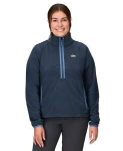 }[bg fB[X gbvX Vc t[X Marmot Women's Upward Fleece Pullover Thunderhea