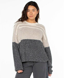 ���L�V�[ ���f�B�[�X �A�E�^�[ �j�b�g�E�Z�[�^�[ �Z�[�^�[ ���� Roxy Women's Prep Long-Sleeve Sweater Parchment