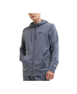 A_[A[}[ Y AE^[ p[J[EXEFbg t[X p[J[ Under Armour Men's Armour Fleece Zipper Hoodie Steel blue u[