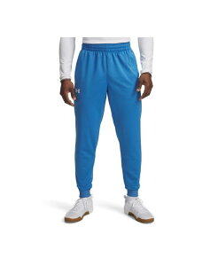A_[A[}[ Y {gX JWApc pc t[X Under Armour Men's Armour Fleece Jogger Pants Blue Atlantis/Blue Atlantis u[