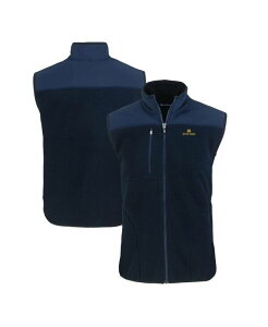 Jb^[AhobN Y gbvX xXg t[X Cutter & Buck Men's Navy Notre Dame Fighting Irish Cascade Sherpa Fleece Full-Zip Vest Navy lCr[