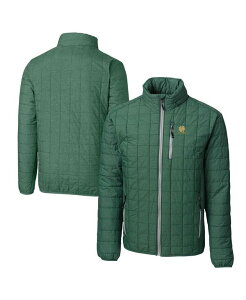 Jb^[AhobN Y gbvX xXg S Cutter & Buck Men's Hunter Greenotre Dame Fighting Irish Alumni Logo Rainier PrimaLoft Insulated Full-Zipuffer Vest Hunter Green O[