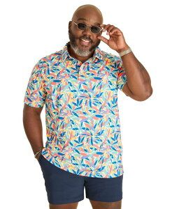 �`���r�[�Y �����Y �g�b�v�X �|���V���c Chubbies Men's The Crowd of Thorn Range Polo Shirt Medium Blue �u���[