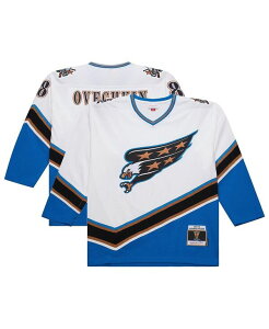 �~�b�`�F��&�l�X �����Y �g�b�v�X �V���c �g�[�� �L���b�v �W���[�W�[ Mitchell & Ness Men's Alexander Ovechkin White Washington Capitals Big Tall 2005/06 Power Play Jersey White �z���C�g