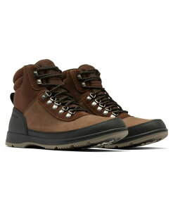 �\���� �����Y �V���[�Y �u�[�c�E���C���u�[�c �v���X�T�C�Y Sorel Men's ANKENY II HIKER PLUS Waterproof Boots Tobacco/ Black �u���b�N