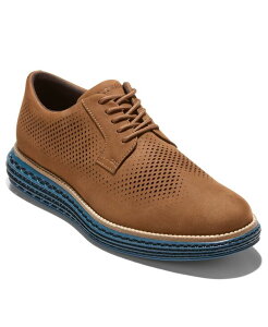 �R�[���n�[�� �����Y �V���[�Y �I�b�N�X�t�H�[�h �X�j�[�J�[ Cole Haan Men's riginalGrand 2.0 Oxfordressneaker Spiced Brownubuck �u���E��