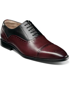 �X�e�C�V�[�A�_���X �����Y �V���[�Y �I�b�N�X�t�H�[�h �L���b�v Stacy Adams Men's Reynolds Cap Toe Oxford Burgundy Multi �o�[�K���f�B