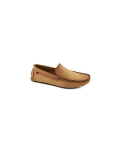 �}�[�N�W���Z�t�j���[���[�N �����Y �V���[�Y �X���b�|���E���[�t�@�[ Marc Joseph New York Men's Ovington Ct Driver Loafer Tan burnished napa �^��