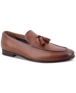 o[X[ Y V[Y Xb|E[t@[ U[ Bar III Men's Benjiee Leather Slip-On Tasseloafers Burnt Copper Leather