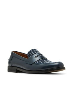 �X�e�B�[�u �}�f�� �����Y �V���[�Y �X���b�|���E���[�t�@�[ Steve Madden Men's Nicolay Casualoafer Light blue white �z���C�g