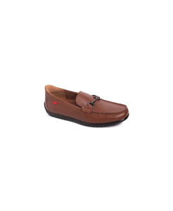 }[NWZtj[[N Y V[Y Xb|E[t@[ Marc Joseph New York Men's Elliot Road Hands-Free Slip On Technology Buckle Loafers Cognac faux leather