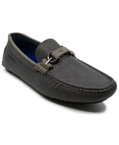 �A�J�f�~�N�X �����Y �V���[�Y �X���b�|���E���[�t�@�[ Akademiks Men's Dover Driving Loafers Gray �O���[