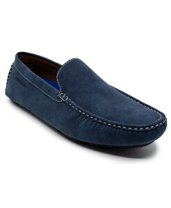 �A�J�f�~�N�X �����Y �V���[�Y �X���b�|���E���[�t�@�[ Akademiks Men's Weston Slip On Loafers Navy �l�C�r�[