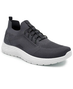 �A�J�f�~�N�X �����Y �V���[�Y �X�j�[�J�[ Akademiks Men's Flux Slip On Sneakers Gray �O���[