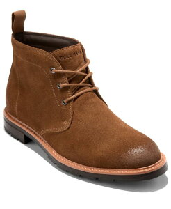 R[n[ Y V[Y u[cECu[c Cole Haan Men's Chamberlin Grand Chukka Lug Sole Bootspiced Brown Suede uE
