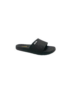 �A�h�e�b�N �����Y �V���[�Y �T���_�� AdTec Men's Black Pebble Sandals Black �u���b�N