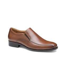 �W�����X�g���A���h�}�[�t�B�[ �����Y �V���[�Y �X���b�|���E���[�t�@�[ Johnston & Murphy Men's Reeve Run-Off Loafer Brown full grain �u���E��