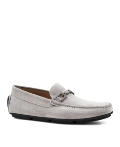 u[m}O Y V[Y Xb|E[t@[ Bruno Magli Men's Taso Slip On Loafers Light gray suede O[