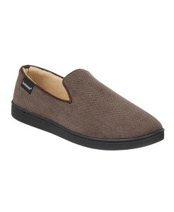 AC\gi[ Y V[Y Xb|E[t@[ R[fC Isotoner Men's Diamond Corduroy Loafers Brown uE