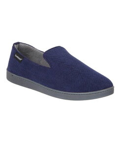 AC\gi[ Y V[Y Xb|E[t@[ R[fC Isotoner Men's Diamond Corduroy Loafers Navy blue lCr[