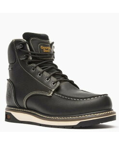 �W���[�W�u�[�c �����Y �V���[�Y �u�[�c�E���C���u�[�c GEORGIA BOOT Men's AMP LT Wedge Waterproof Moc-Toe Work Boot Black �u���b�N