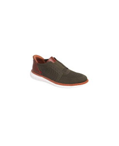 �}�[�N�W���Z�t�j���[���[�N �����Y �V���[�Y �I�b�N�X�t�H�[�h ���b�V�� Marc Joseph New York South Street Mens Hands-Free Slip On Technology Lightweight Mesh Oxfords Olive �I���[�u