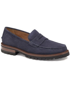 WXgAh}[tB[ Y V[Y Xb|E[t@[ Johnston & Murphy Men's Collier Penny Slip-On Loafers Navy lCr[