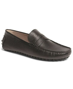JXT^i Y V[Y Xb|E[t@[ Carlos by Carlosantana Men's Ritchie Slip-On Casual Driving Loafer Black Leather ubN