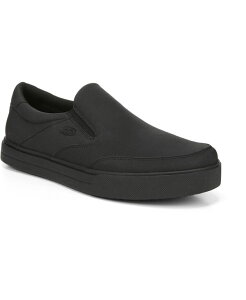 �h�N�^�[�E�V���[�� �����Y �V���[�Y �X���b�|���E���[�t�@�[ Dr. Scholl's Men's Valiant Slip Resistant Slip-on Black �u���b�N