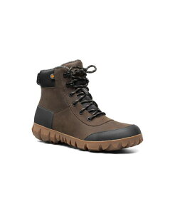 {OX Y V[Y u[cECu[c U[ BOGS Men's Arcata Urban Leather Mid Slip-Resistant Boot Chocolate `R[g