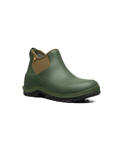 {OX Y V[Y u[cECu[c `FV[ BOGS Men'sauvie Slip-Resistant Chelsea II Boot Dark Green O[