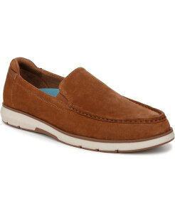 �h�N�^�[�E�V���[�� �����Y �V���[�Y �X���b�|���E���[�t�@�[ Dr. Scholl's Men's Feel Engaged Plantar Fasciitis Moc Loafers Dark Tan �^��