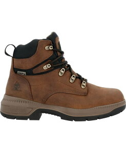 ���b�L�[ �����Y �V���[�Y �u�[�c�E���C���u�[�c ROCKY Worksmart Waterproof Composite Toe Work Boot Crazy horse