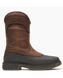 �W���[�W�u�[�c �����Y �V���[�Y �u�[�c�E���C���u�[�c T�V���c GEORGIA BOOT Men's Carbo-Tec LTR Steel Toe Waterproof Pull On Boot Brown �u���E��