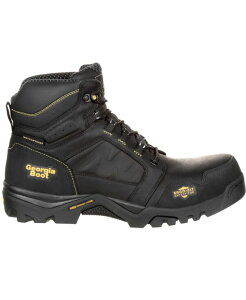 �W���[�W�u�[�c �����Y �V���[�Y �u�[�c�E���C���u�[�c GEORGIA BOOT Men's Amplitude Composite Toe Waterproof Work Boot Black �u���b�N