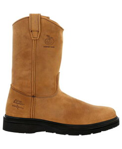 �W���[�W�u�[�c �����Y �V���[�Y �u�[�c�E���C���u�[�c GEORGIA BOOT Men's Farm and Ranch Pull On Work Boot Mississippi tan �^��