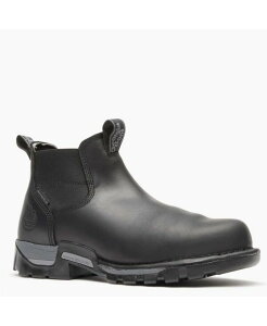 �W���[�W�u�[�c �����Y �V���[�Y �u�[�c�E���C���u�[�c T�V���c �`�F���V�[ GEORGIA BOOT Men's Eagle One Steel Toe Waterproof Chelsea Boot Black �u���b�N