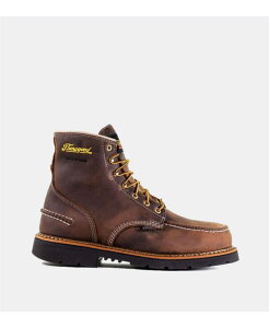 \Obh Y V[Y u[cECu[c Thorogood Men's 1957 Series Waterproof 6" Safety Moc Toe Work Boots for Men Crazyhorse