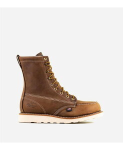 \Obh Y V[Y u[cECu[c Thorogood Men's American Heritage 8" Toe Safety Work Boots for Men Crazyhorse