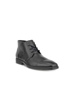 GR[ Y V[Y u[cECu[c Ecco Men's Milan Chukka Boots Black ubN