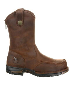 �W���[�W�u�[�c �����Y �V���[�Y �u�[�c�E���C���u�[�c GEORGIA BOOT Men's Athens Pull-On Work Boot Dark brown �u���E��