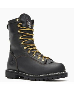 �W���[�W�u�[�c �����Y �V���[�Y �u�[�c�E���C���u�[�c ���[�X GEORGIA BOOT Men's Lace-to-Toe GORE-TEX Waterproof 200G Insulated Work Boot Black �u���b�N