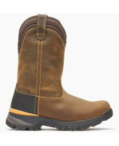 �W���[�W�u�[�c �����Y �V���[�Y �u�[�c�E���C���u�[�c GEORGIA BOOT Men's TBD Waterproof Wellington Pull-On Boot Brown �u���E��