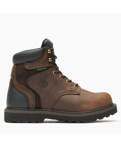 �W���[�W�u�[�c �����Y �V���[�Y �u�[�c�E���C���u�[�c GEORGIA BOOT Men's Brookville Waterproof Work Boot Dark brown �u���E��