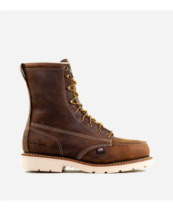 \Obh Y V[Y u[cECu[c TVc Thorogood Men's American Heritage 8" Steel Toe Work Boots for Men Crazyhorse