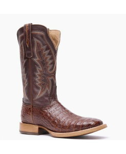 �h�D�����S �����Y �V���[�Y �u�[�c�E���C���u�[�c Durango Men's PRCA Collection Caiman Belly Western Boot Cognac and cigar