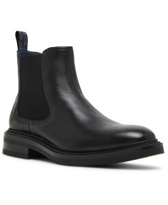 XeB[u }f Y V[Y Xb|E[t@[ `FV[ u[c Steve Madden Men's Hamden Chelsea Slip-On Boots Black ubN