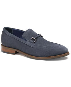 WXgAh}[tB[ Y V[Y Xb|E[t@[ Johnston & Murphy Men's Landry Bit Round-Toe Loafers Navy suede lCr[