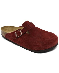 rPVgbN Y V[Y Xj[J[ XG[h U[ Birkenstock Men's Boston Suede Leather Birko-Flor Clogs from Finish Line Zinfandel