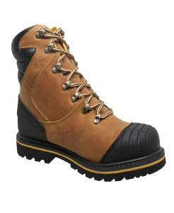 �A�h�e�b�N �����Y �V���[�Y �u�[�c�E���C���u�[�c T�V���c AdTec Men's 7 Steel Toe Work Boot Light/pastel brown �u���E��
